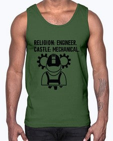 Religion Style 1352#- engineer- Cotton Tank