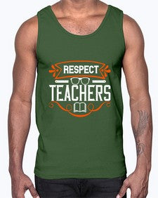 Respect Teachers Style 1353#- teacher- Cotton Tank
