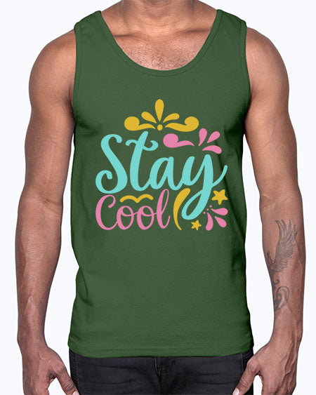 STAY COOL Style 3#- summer- Cotton Tank