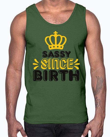 Saddy since birth Style 198#- baby shower- Cotton Tank