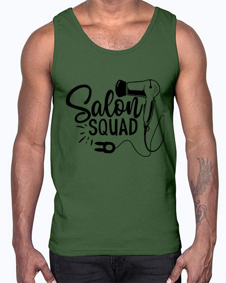 Salon Squad 1365#- hairdresser- Cotton Tank