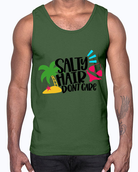 Salty Hair Dont Care Style 29#- summer- Cotton Tank