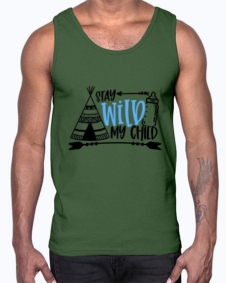 Stay Wild My Child Style 448#- baby- Cotton Tank