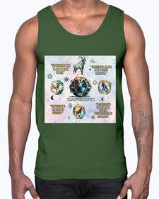 Straight Capricorn 471#- capricorn- Cotton Tank