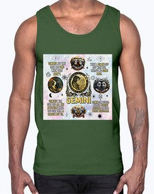 Straight Gemini 472#- gemini- Cotton Tank
