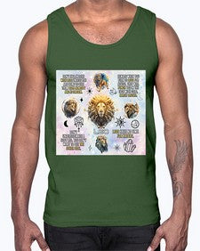 Straight Leo 473#- leo- Cotton Tank