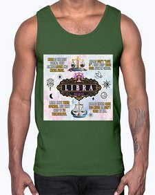 Straight Libra 474#- libra- Cotton Tank