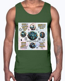 Straight Saggitarius 476#- sagittarius- Cotton Tank