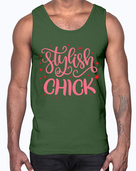 Stylish Chick 152#-  fashion- Cotton Tank