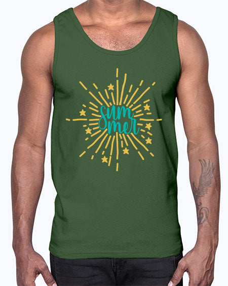 Summer 77#- summer- Cotton Tank