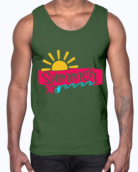 Summer Style 25#- summer- Cotton Tank