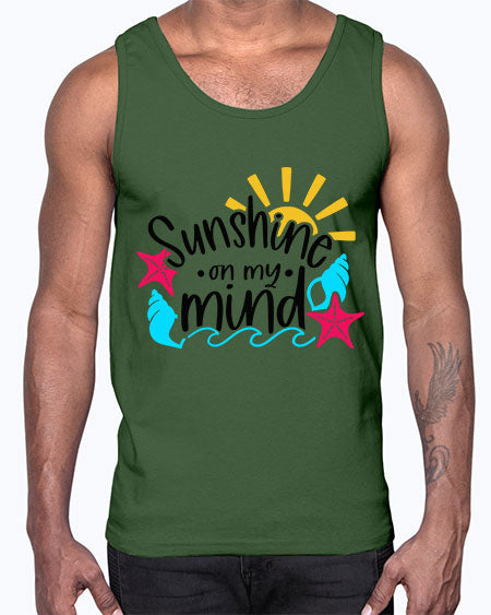 Sunshine On My Mind Style 15#- summer- Cotton Tank