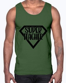 Super Teacher Style 1435#- teacher- Cotton Tank