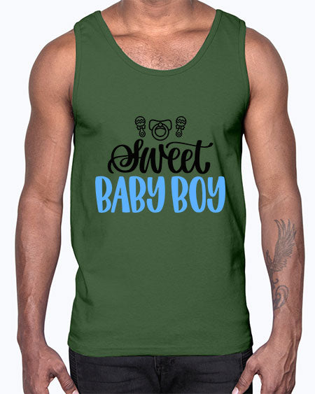 Sweet Baby Boy Style 451#- baby- Cotton Tank