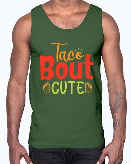 Taco Bout cute Style 217#- baby- Cotton Tank