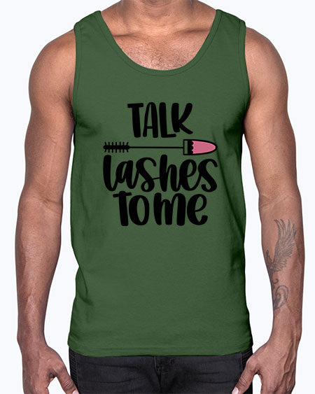 Talk Lashes To Me Style 16#-makeup Cotton Tank