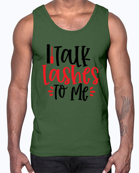 Talk Lashes To Me Style 219#-makeup Cotton Tank