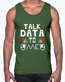 Talk dada to me 15#- computer- Cotton Tank