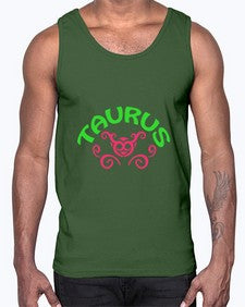 Taurus 493#- taurus- Cotton Tank