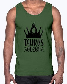Taurus queen 503#- taurus- Cotton Tank