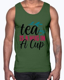 Tea Is A Hug In A Cup 1612#- tea- Cotton Tank