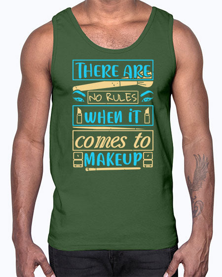 There are no rules when it comes to makeup Style 180#-makeup Cotton Tank