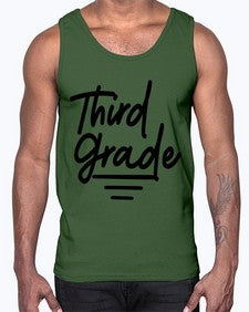 Third Grade 947#- third grade- Cotton Tank