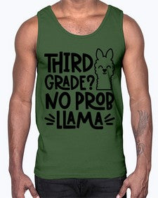 Third Grade No Prob 971#- third grade- Cotton Tank