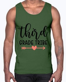 Third Grade Tribe 979#- third grade- Cotton Tank