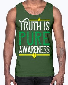 Truth is pure awareness Style 10#- Self awareness- Cotton Tank