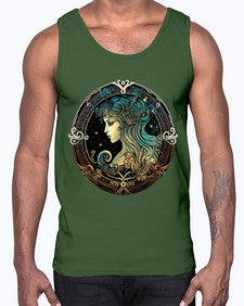 Virgo 526#- virgo- Cotton Tank