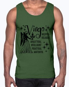 Virgo 527#- virgo- Cotton Tank