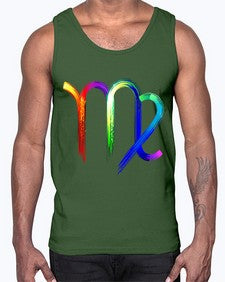 Virgo 532#- virgo- Cotton Tank