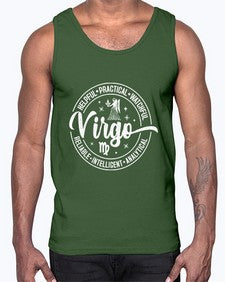 Virgo 536#- virgo- Cotton Tank