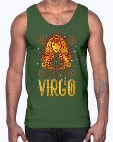 Virgo 542#- virgo- Cotton Tank