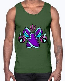 Walk the talk 261#- cartoon general- Cotton Tank
