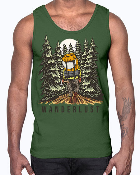 Wanderlust 2#- nature- Cotton Tank
