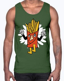 Weekend is near 265#- cartoon general- Cotton Tank