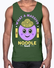 What a Massive Noodle Bowl 1698#- Ramen- Cotton Tank