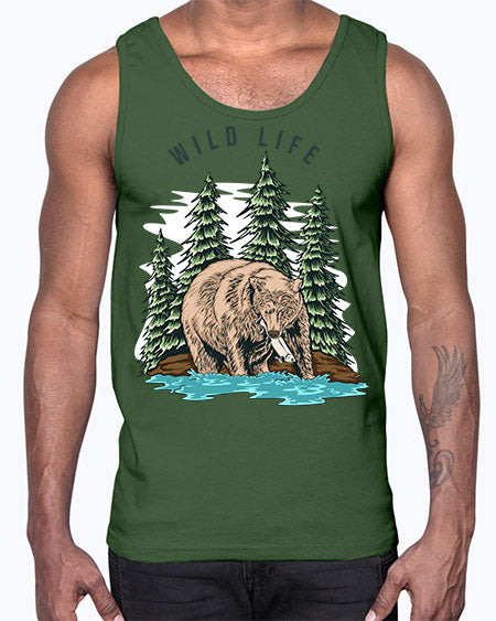 Wild Life 1#- nature- Cotton Tank