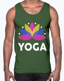 Yoga 647#- yoga- Cotton Tank