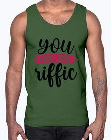 You Are Tea Riffic 1803#- tea- Cotton Tank