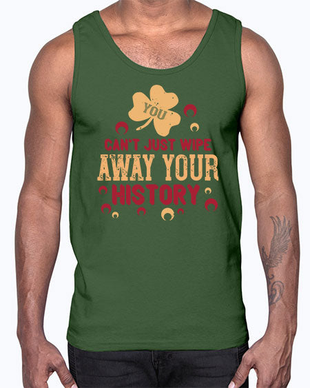 You cant just wipe away your history Style 243#- kids- Cotton Tank