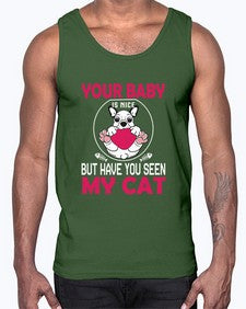 Your Baby Is Nice- cats- Cotton Tank