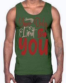 Your Only Limit Is You Style 54#- motivation- Cotton Tank