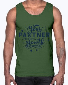 Your Partner for Digital Growth 1#- internet- Cotton Tank