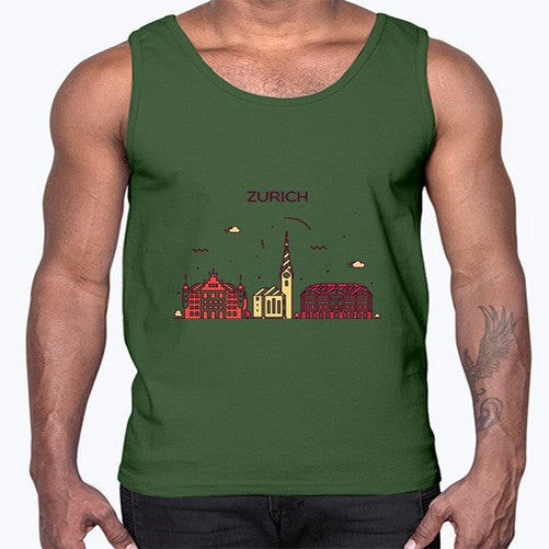 Zurich 2166#- cities- Cotton Tank