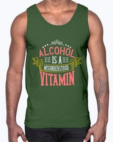 alcohol is a misunderstood vitamin 12#- cooking- Cotton Tank