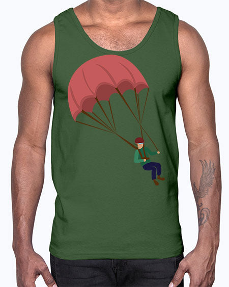 all in one 07#- parachute- Cotton Tank
