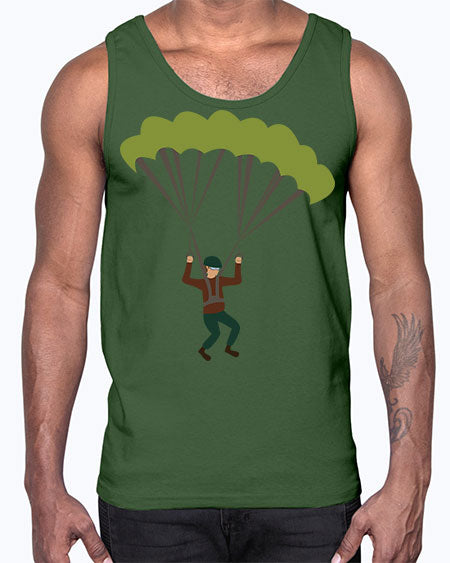 all in one 11#- parachute- Cotton Tank